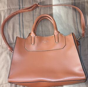 London Fog Tan Satchel Bag‎